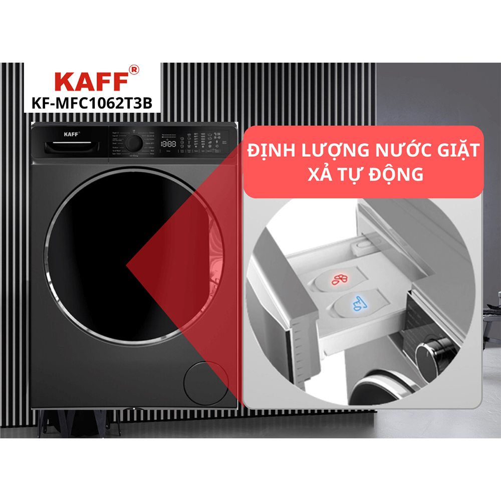 Máy giặt Kaff KF-MFC1062T3B - Ảnh 3